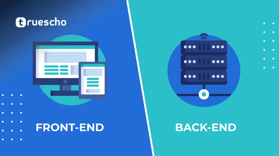 الفرق بين Frontend و Backend