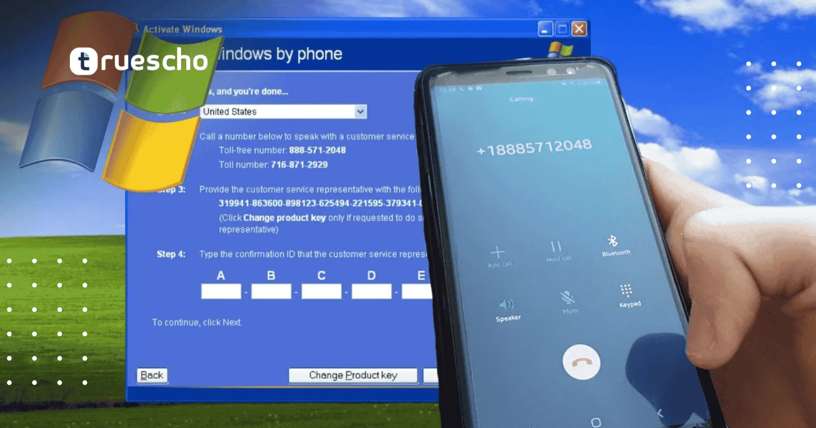 تفعيل ويندوز بالهاتف