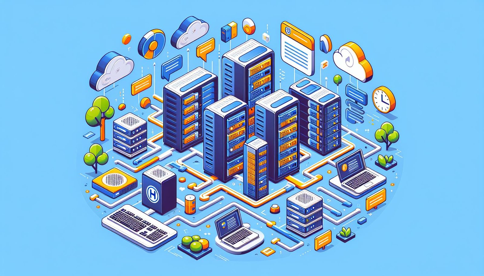 أنواع استضافة المواقع