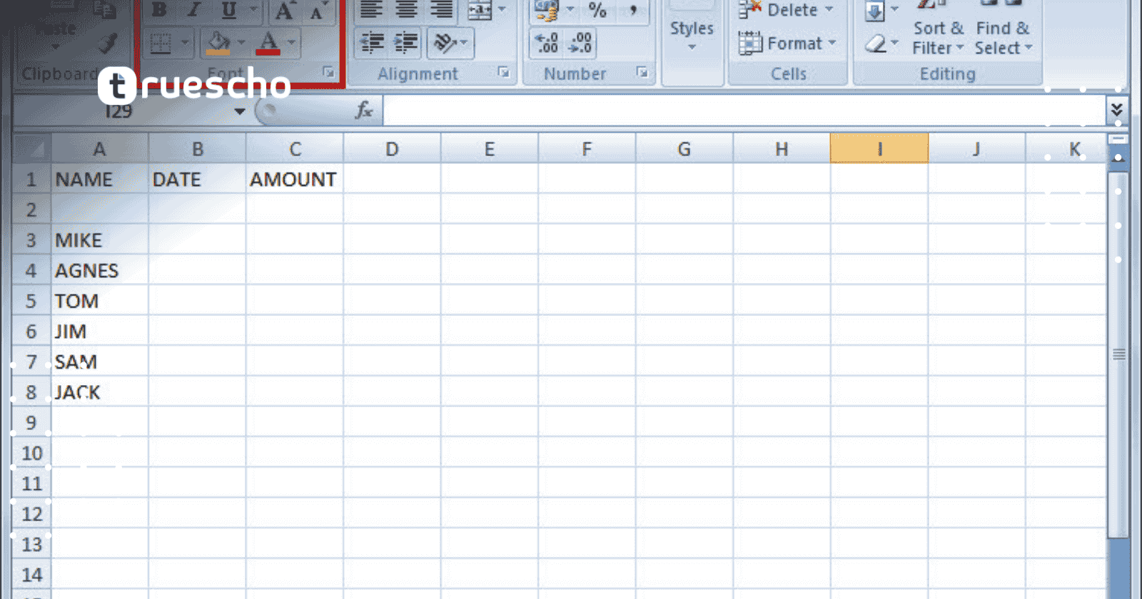 مايكروسوفت إكسل