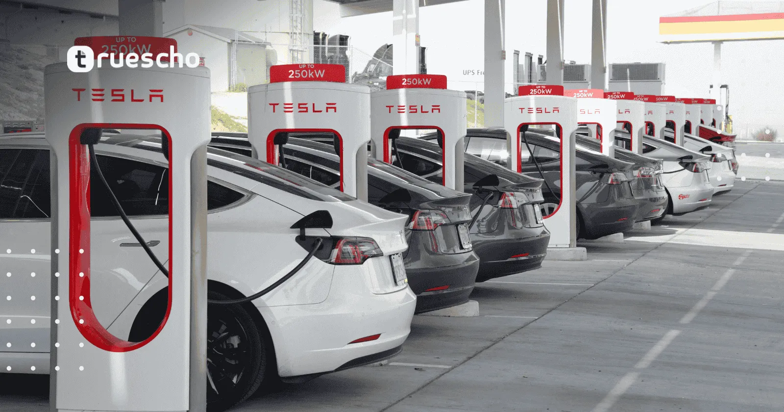 محطات شحن تسلا