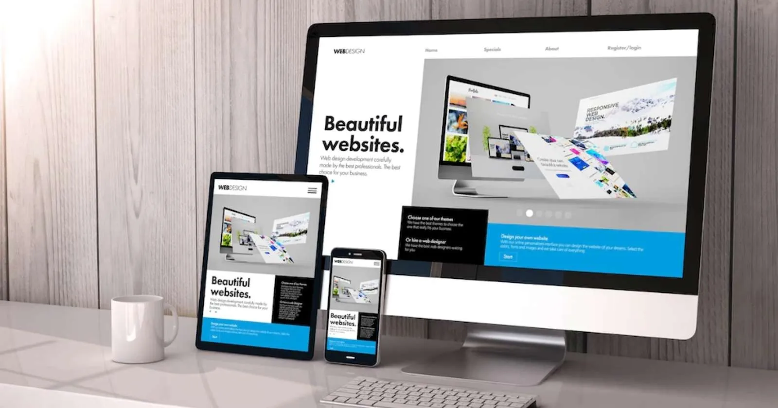 تطوير المواقع الإلكترونية