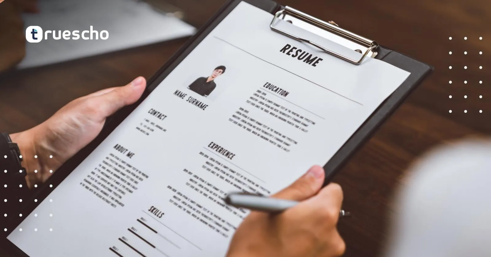 خطاب مقدمة السيرة الذاتية بالعربي